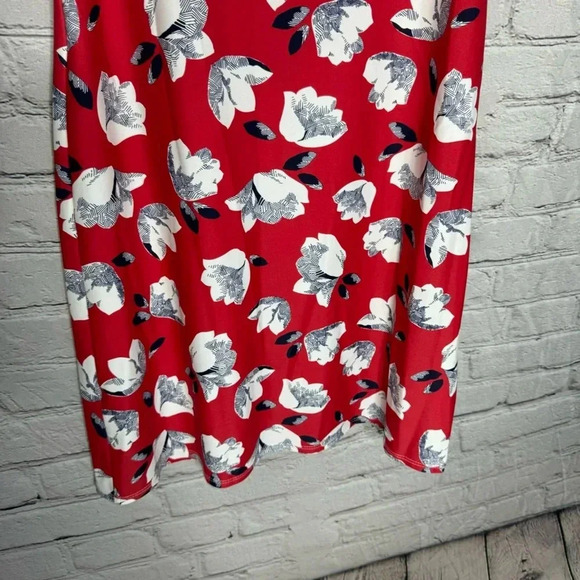 Jude Connally Red Floral Juliet Dress Women’s size Small - Picture 7 of 8